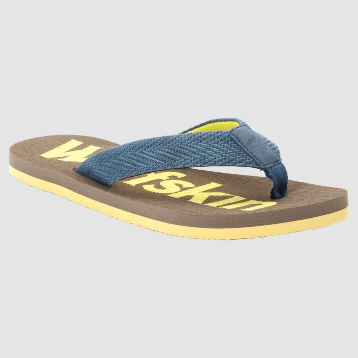 Jack Wolfskin Womens Eezy Sandals Blue/Yellow 659304AHN